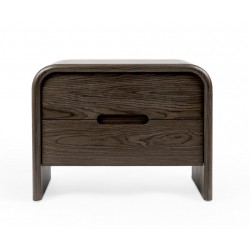 MESITA DE NOCHE DE MADERA JASPER PARA DORMITORIO ESTILO CONTEMPORÁNEO