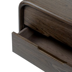 MESITA DE NOCHE DE MADERA JASPER PARA DORMITORIO ESTILO CONTEMPORÁNEO