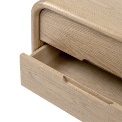 MESITA DE NOCHE DE MADERA JASPER PARA DORMITORIO ESTILO CONTEMPORÁNEO