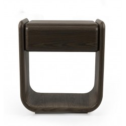MESITA DE NOCHE DE CHAPA DE MADERA MASON PARA DORMITORIO ESTILO CONTEMPORÁNEO