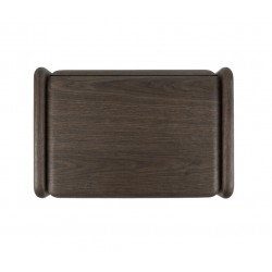 MESITA DE NOCHE DE CHAPA DE MADERA MASON PARA DORMITORIO ESTILO CONTEMPORÁNEO