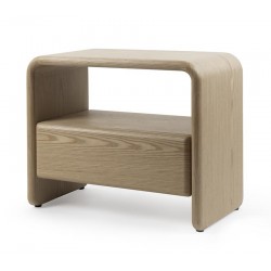 MESITA DE CENTRO DE MADERA OWEN PARA SALÓN O DORMITORIO ESTILO CONTEMPORÁNEO