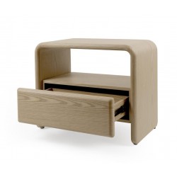 MESITA DE CENTRO DE MADERA OWEN PARA SALÓN O DORMITORIO ESTILO CONTEMPORÁNEO