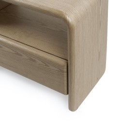 MESITA DE CENTRO DE MADERA OWEN PARA SALÓN O DORMITORIO ESTILO CONTEMPORÁNEO