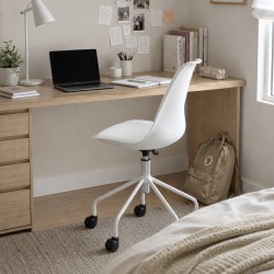 SILLA GIRATORIA Y ELEVABLE YALE CON PATAS CON RUEDAS