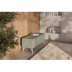 BANQUETA TAPIZADA ZURICH CON ALMACENAJE