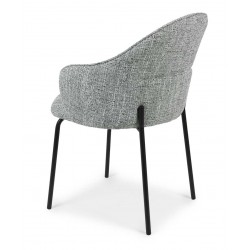 SILLA TAPIZADA EN POLIÉSTER MIRABELLA PARA COMEDOR ESTILO CONTEMPORÁNEO