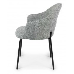 SILLA TAPIZADA EN POLIÉSTER MIRABELLA PARA COMEDOR ESTILO CONTEMPORÁNEO