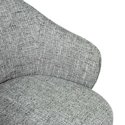 SILLA TAPIZADA EN POLIÉSTER MIRABELLA PARA COMEDOR ESTILO CONTEMPORÁNEO