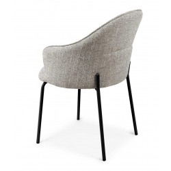 SILLA TAPIZADA EN POLIÉSTER MIRABELLA PARA COMEDOR ESTILO CONTEMPORÁNEO