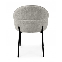 SILLA TAPIZADA EN POLIÉSTER MIRABELLA PARA COMEDOR ESTILO CONTEMPORÁNEO