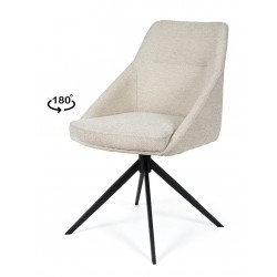 SILLA TAPIZADA DE POLIÉSTER AKIRA PARA COMEDOR ESTILO ACTUAL