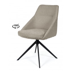 SILLA TAPIZADA DE POLIÉSTER AKIRA PARA COMEDOR ESTILO ACTUAL