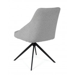 SILLA TAPIZADA DE POLIÉSTER AKIRA PARA COMEDOR ESTILO ACTUAL