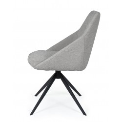 SILLA TAPIZADA DE POLIÉSTER AKIRA PARA COMEDOR ESTILO ACTUAL