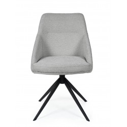 SILLA TAPIZADA DE POLIÉSTER AKIRA PARA COMEDOR ESTILO ACTUAL