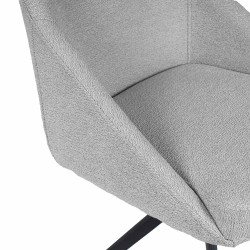 SILLA TAPIZADA DE POLIÉSTER AKIRA PARA COMEDOR ESTILO ACTUAL