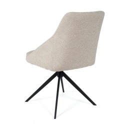 SILLA TAPIZADA DE POLIÉSTER AKIRA PARA COMEDOR ESTILO ACTUAL