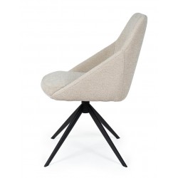 SILLA TAPIZADA DE POLIÉSTER AKIRA PARA COMEDOR ESTILO ACTUAL
