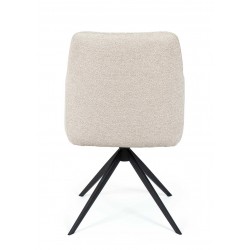 SILLA TAPIZADA DE POLIÉSTER AKIRA PARA COMEDOR ESTILO ACTUAL