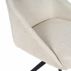 SILLA TAPIZADA DE POLIÉSTER AKIRA PARA COMEDOR ESTILO ACTUAL