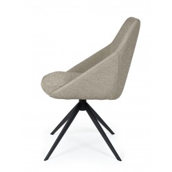 SILLA TAPIZADA DE POLIÉSTER AKIRA PARA COMEDOR ESTILO ACTUAL