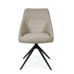 SILLA TAPIZADA DE POLIÉSTER AKIRA PARA COMEDOR ESTILO ACTUAL