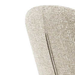 SILLA TAPIZADA EN POLIÉSTER MIRA CON BRAZOS PARA COMEDOR ESTILO MODERNO