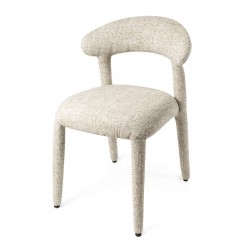 SILLA TAPIZADA EN POLIÉSTER NEIDA PARA COMEDOR ESTILO MODERNO