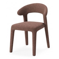 SILLA TAPIZADA EN POLIÉSTER NEIDA PARA COMEDOR ESTILO MODERNO