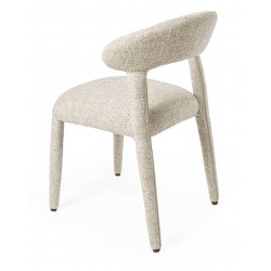 SILLA TAPIZADA EN POLIÉSTER NEIDA PARA COMEDOR ESTILO MODERNO