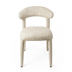 SILLA TAPIZADA EN POLIÉSTER NEIDA PARA COMEDOR ESTILO MODERNO