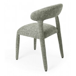 SILLA TAPIZADA EN POLIÉSTER NEIDA PARA COMEDOR ESTILO MODERNO