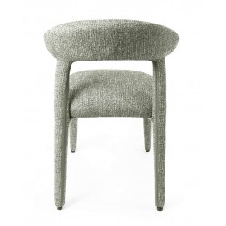 SILLA TAPIZADA EN POLIÉSTER NEIDA PARA COMEDOR ESTILO MODERNO