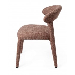 SILLA TAPIZADA EN POLIÉSTER NEIDA PARA COMEDOR ESTILO MODERNO
