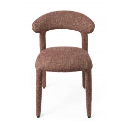 SILLA TAPIZADA EN POLIÉSTER NEIDA PARA COMEDOR ESTILO MODERNO