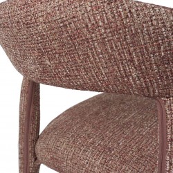 SILLA TAPIZADA EN POLIÉSTER NEIDA PARA COMEDOR ESTILO MODERNO