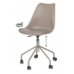 SILLA GIRATORIA Y ELEVABLE YALE CON PATAS CON RUEDAS