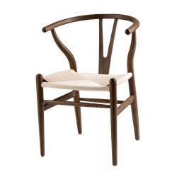 SILLA ADA DE HAYA CON EL ASIENTO DE ENEA NATURAL