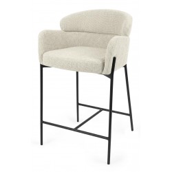 TABURETE TAPIZADO ANDER PARA ISLA DE COCINA DE ESTILO MODERNO
