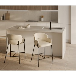 TABURETE TAPIZADO ANDER PARA ISLA DE COCINA DE ESTILO MODERNO