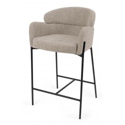 TABURETE TAPIZADO ANDER PARA ISLA DE COCINA DE ESTILO MODERNO