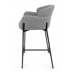 TABURETE TAPIZADO ANDER PARA ISLA DE COCINA DE ESTILO MODERNO