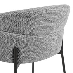 TABURETE TAPIZADO ANDER PARA ISLA DE COCINA DE ESTILO MODERNO