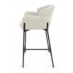 TABURETE TAPIZADO ANDER PARA ISLA DE COCINA DE ESTILO MODERNO