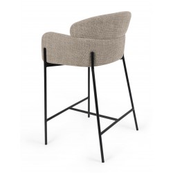 TABURETE TAPIZADO ANDER PARA ISLA DE COCINA DE ESTILO MODERNO