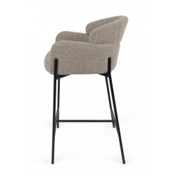TABURETE TAPIZADO ANDER PARA ISLA DE COCINA DE ESTILO MODERNO