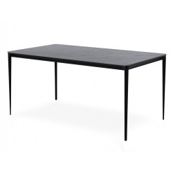 MESA DE COMEDOR PORCELÁNICA GRIS ARYA PARA COMEDOR DE ESTILO MODERNO