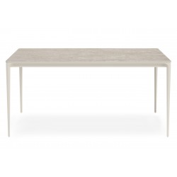 MESA DE COMEDOR PORCELÁNICA TRAVERTINO ARYA PARA COMEDOR DE ESTILO NATURAL