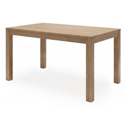 MESA DE COMEDOR EXTENSIBLE DE CHAPA DE MADERA MOLLY PARA COMEDOR DE ESTILO NÓRDICO